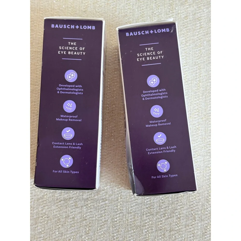 Bausch + Lomb Lumify Eye Illuminations 5.4oz New 2pk‎ Micellar Cleansing Water